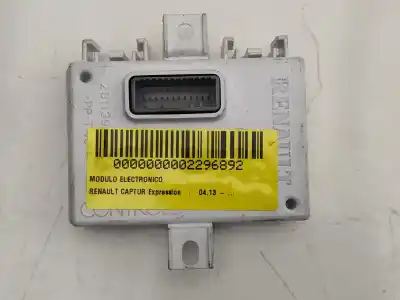 Second-hand car spare part electronic module for renault captur expression 90 cv / 66 kw oem iam references 283467680r  