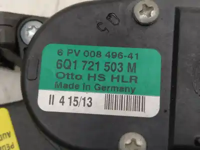 Автозапчастина б/у педаль акселератора для audi a1 (8x) 1.6 tdi 90 cv / 66 kw посилання на oem iam 6q1721503m Автозапчастина б/у педаль акселератора для audi a1 (8x) 1.6 tdi 90 cv / 66 kw посилання на oem iam 6q1721503m