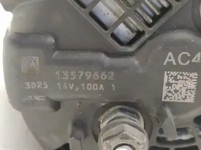 Second-hand car spare part alternator for opel astra j lim. excellence oem iam references 13579662