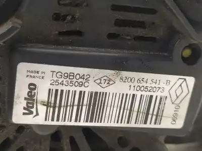 Second-hand car spare part alternator for renault grand modus authentique oem iam references   