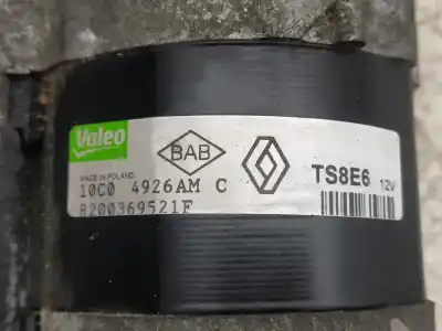 Peça sobressalente para automóvel em segunda mão motor de arranque por renault grand modus authentique referências oem iam   