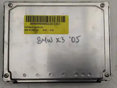 Second-hand car spare part ecu engine control for bmw x3 (e83) 3.0i oem iam references 5wk93018 7513655 7542463