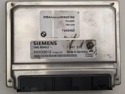 Second-hand car spare part ecu engine control for bmw x3 (e83) 3.0i oem iam references 5wk93018 7513655 7542463