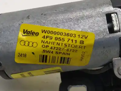Peça sobressalente para automóvel em segunda mão motor do limpador traseiro por audi a6 avant (4f2) 2.0 16v tdi referências oem iam 4f9955711b