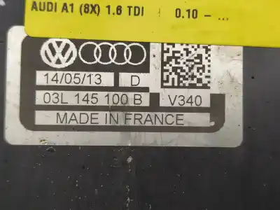 Автозапчастина б/у галмумний депресор / вакуумний насос для audi a1 (8x) 1.6 tdi 90 cv / 66 kw посилання на oem iam 03l145100b  9140300060