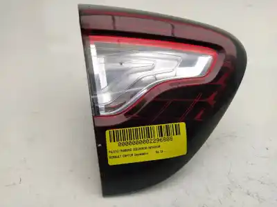 Автозапчастина б/у внутрішній лівий задній ліхар для renault captur expression 90 cv / 66 kw посилання на oem iam 265555726  