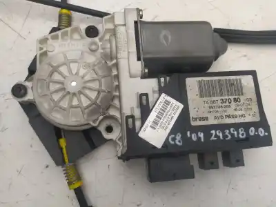 Second-hand car spare part passenger side right window regulator for citroen c8 2.2 hdi 16v premier ii oem iam references 1485311080d