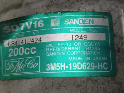 Автозапчастина б/у компресор кондиционера для ford focus c-max (cap) ambiente (d) посилання на oem iam 3m5h19d629hc