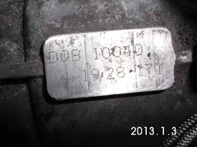 Pezzo di ricambio per auto di seconda mano riduttore per audi s3 (8l) 1.8 t (154kw) 209 cv / 154 kw riferimenti oem iam dqb  