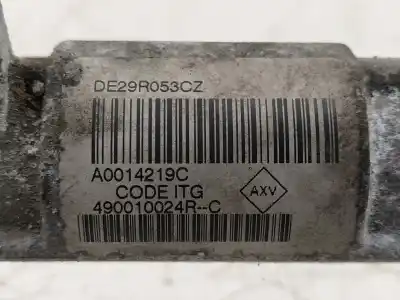 Автозапчастина б/у рульмова рейка для renault scénic iii (jz0/1_) 1.5 dci посилання на oem iam 490010024rc  