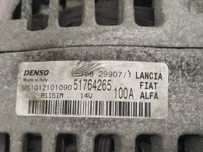 Pezzo di ricambio per auto di seconda mano ALTERNATORE per FIAT BRAVO (198)  Riferimenti OEM IAM 51764265  