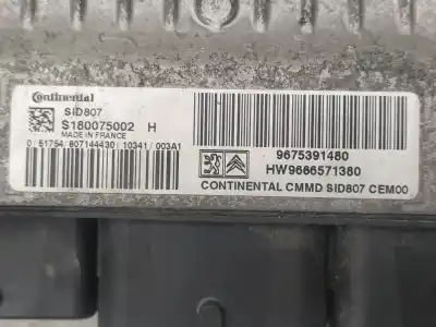 Second-hand car spare part ecu engine control for peugeot 5008 access oem iam references 9675391480  s180075002h