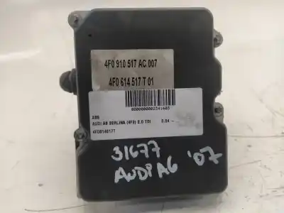 Автозапчастина б/у абс для audi a6 c6 (4f2) 2.0 tdi посилання на oem iam 4f0614517t  0265235100