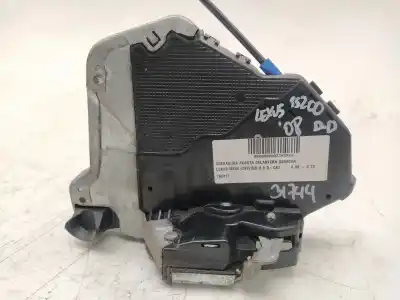 Автозапчасти б/у замок передней правой двери за lexus is200 (ds2/is2) 2.2 d-cat ссылки oem iam 7b2417  