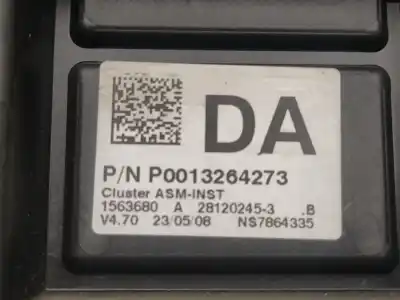 Peça sobressalente para automóvel em segunda mão quadrante por opel corsa d catch me referências oem iam p0013264273  