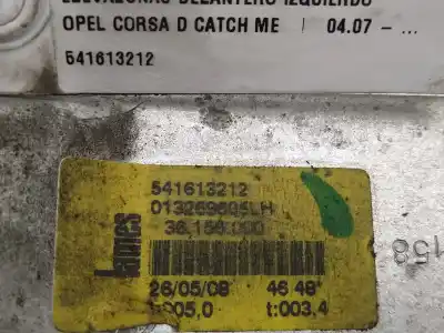 Second-hand car spare part driver left window regulator for opel corsa d catch me oem iam references 541613212  013269605lh