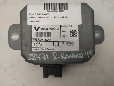 Автозапчастина б/у електронний модуль для renault kangoo zen посилання на oem iam 293a03329r  5wk50279d
