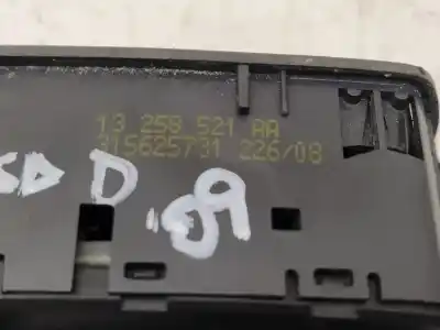 Second-hand car spare part right front power window switch for opel corsa d 1.3 16v cdti oem iam references 315625731