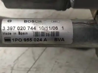 Peça sobressalente para automóvel em segunda mão motor do limpa para brisas por seat leon (1p1) 1.6 referências oem iam 1p0955024a