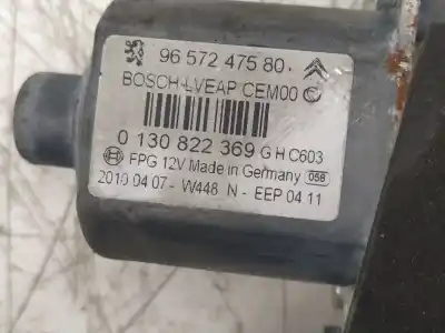 Recambio de automóvil de segunda mano de ELEVALUNAS DELANTERO DERECHO para PEUGEOT 308 SW  referencias OEM IAM 9657247580  0130822369