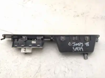Second-hand car spare part left front power window switch for citroen jumpy fugón club m oem iam references 9809179477  