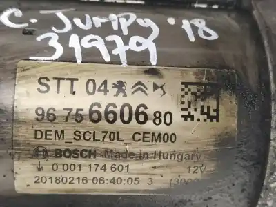 Автозапчастина б/у двигун запускається для citroen jumpy fugón club m посилання на oem iam 9675660680  0001174601