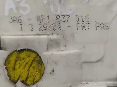 Автозапчасти б/у замок передней правой двери за audi a3 (8p1) 2.0 tdi 16v ссылки oem iam 4f1837016  