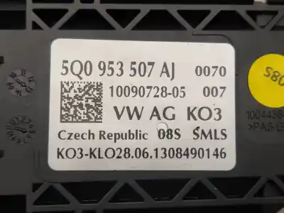 Second-hand car spare part multifunction switch for seat leon (5f1) 2.0 tdi oem iam references 5q0953507aj  