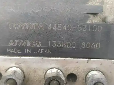 Автозапчастина б/у абс для lexus is200 (ds2/is2) 220d посилання на oem iam 4454053100  1338008060