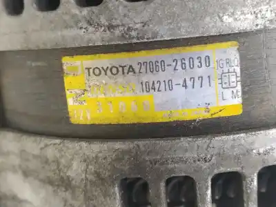 Автозапчасти б/у генератор за lexus is200 (ds2/is2) 220d ссылки oem iam 2706026030  1042104771