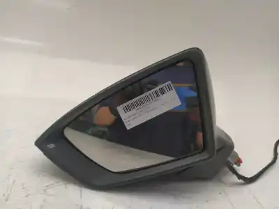 Peça sobressalente para automóvel em segunda mão espelho retrovisor esquerdo por seat leon (5f1) 2.0 tdi referências oem iam   