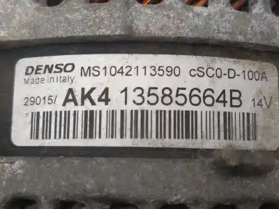 Second-hand car spare part alternator for opel corsa e expression oem iam references ms1042113590  13585664b