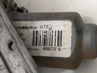 Second-hand car spare part passenger side right window regulator for dacia logan básico oem iam references 400727g  