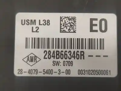 Second-hand car spare part fuse box unit for renault fluence 1.5 dynamique [1.5 ltr. - 78 kw dci diesel] oem iam references 284b66346r  2840795400300