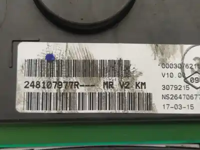 Peça sobressalente para automóvel em segunda mão quadrante por dacia dokker essential referências oem iam 248107977r  ns264706775