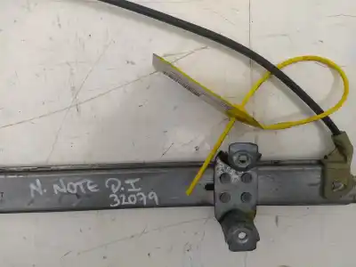 Second-hand car spare part DRIVER LEFT WINDOW REGULATOR for NISSAN NOTE (E11E)  OEM IAM references 400925B  119207T
