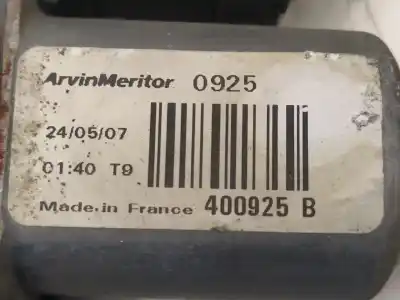 Second-hand car spare part driver left window regulator for nissan note (e11e) 1.5 dci turbodiesel cat oem iam references 400925b  119207t