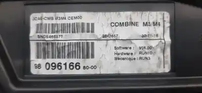 Second-hand car spare part dashboard for citroen c-elysée exclusive oem iam references 980961668000  