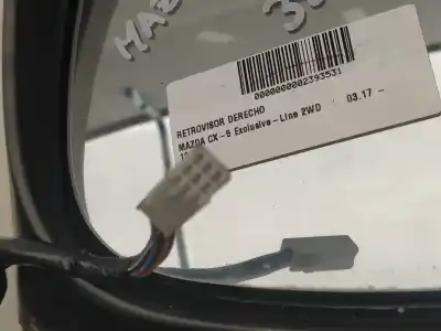 Автозапчастина б/у правий задний огляд для mazda cx-5 (kf) 2.2 d посилання на oem iam kr2231  