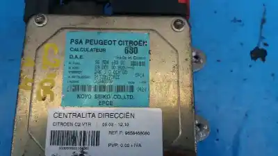 Peça sobressalente para automóvel em segunda mão CENTRALINA DE DIREÇÃO ASSISTIDA por CITROEN C2  Referências OEM IAM 9658468080  