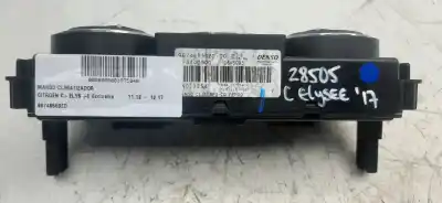 Second-hand car spare part climate control for citroen c-elysée exclusive oem iam references 96746550zd