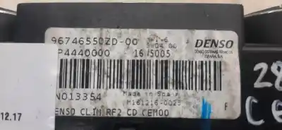 Автозапчастина б/у клімат-контроль для citroen c-elysée exclusive посилання на oem iam 96746550zd  5p4440000