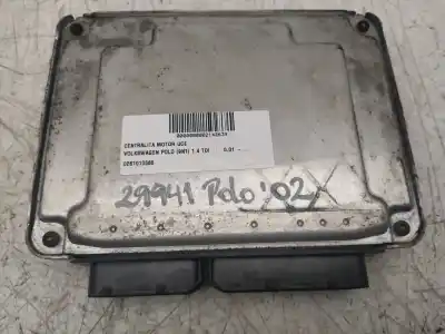 Pièce détachée automobile d'occasion CALCULATEUR MOTEUR ECU pour VOLKSWAGEN POLO (9N1)  Références OEM IAM 0281010865 1039S00474 045906019AP
