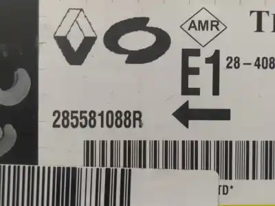 Second-hand car spare part airbag control unit for renault fluence 1.5 dynamique [1.5 ltr. - 78 kw dci diesel] oem iam references 285581088r  28408473013