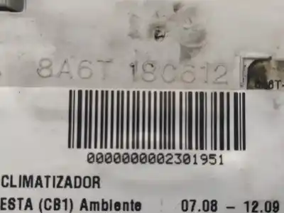 Автозапчасти б/у климат-контроль за ford fiesta (cb1) ambiente ссылки oem iam 8a6t18c612