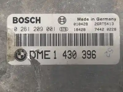 Second-hand car spare part ecu engine control for bmw serie 3 compact (e46) 316ti oem iam references 0261209001  1430396