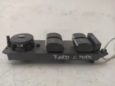 Peça sobressalente para automóvel em segunda mão botão / interruptor elevador vidro dianteiro esquerdo por ford c-max titanium referências oem iam am5t14a132db  3s010020920
