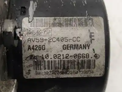 Peça sobressalente para automóvel em segunda mão abs por ford fiesta (cb1) titanium referências oem iam av592c405cc 610806007b6 28561151053