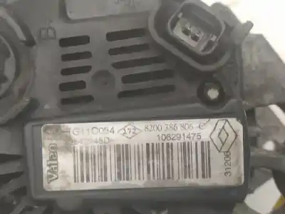 Second-hand car spare part alternator for nissan note (e11e) acenta oem iam references 8200386806c  