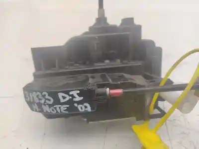 Second-hand car spare part left front door lock for nissan note (e11e) acenta oem iam references 34006a11  